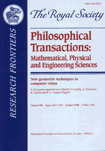 Philosophical Transactions: Mathematical, Physical and Engineering Sciences 